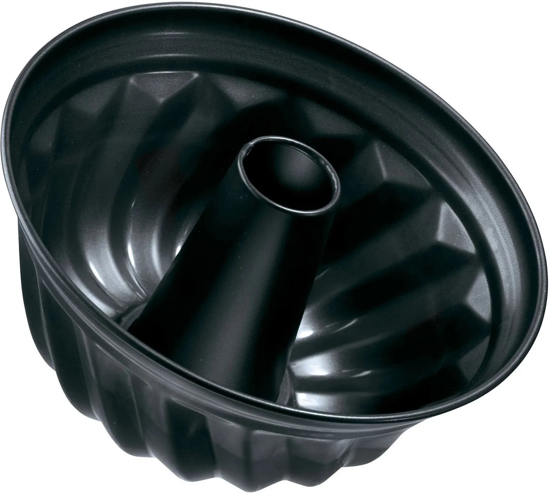Zenker - 10" Black Nonstick Fluted Cake Bund Pan With No PFAS - Z6577