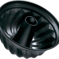 Zenker - 10" Black Nonstick Fluted Cake Bund Pan With No PFAS - Z6577