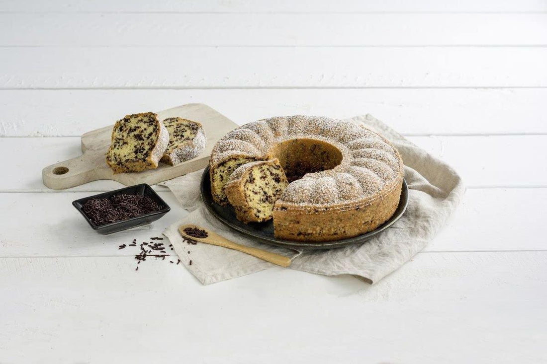 Zenker - 10" Non-Stick Carbon Steel Springform Pan with 2 Bases, Standard and Bund - Z6508