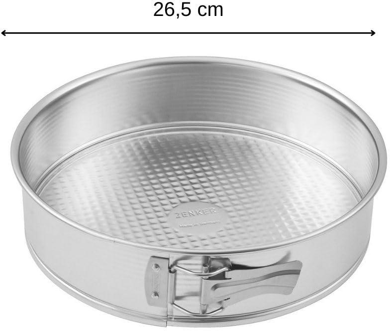 Zenker - 11" Silver Tin Plated Steel Springform Pan - Z6804