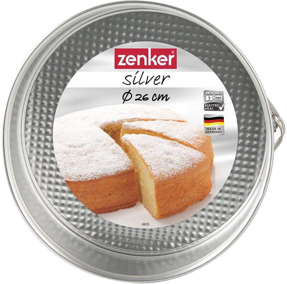 Zenker - 11" Silver Tin Plated Steel Springform Pan - Z6804