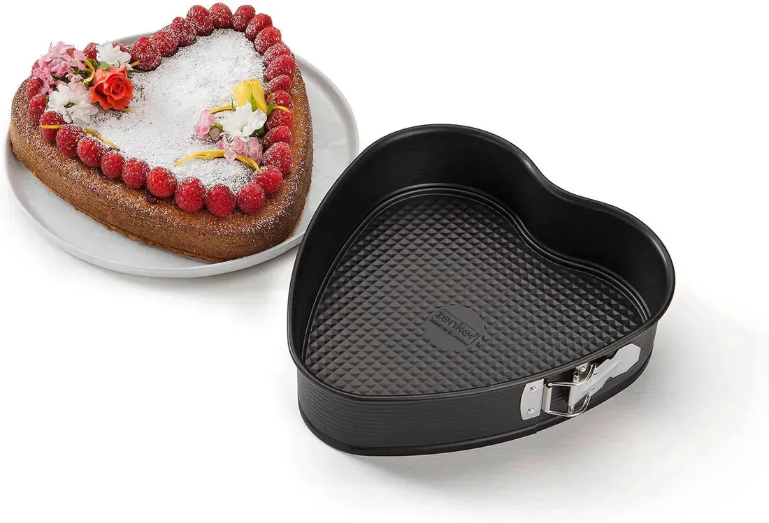Zenker - 11" Black Nonstick Heart Shaped Springform Pan - Z6562