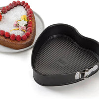 Zenker - 11" Black Nonstick Heart Shaped Springform Pan - Z6562