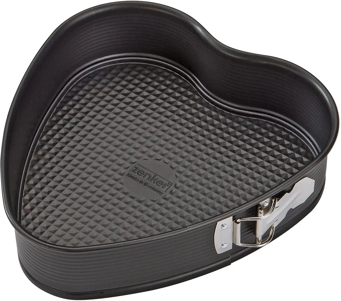 Zenker - 11" Black Nonstick Heart Shaped Springform Pan - Z6562