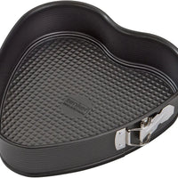 Zenker - 11" Black Nonstick Heart Shaped Springform Pan - Z6562