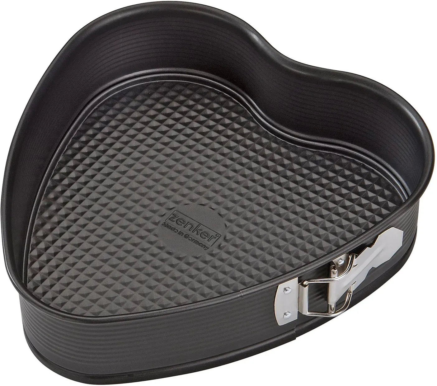 Zenker - 11" Black Nonstick Heart Shaped Springform Pan - Z6562