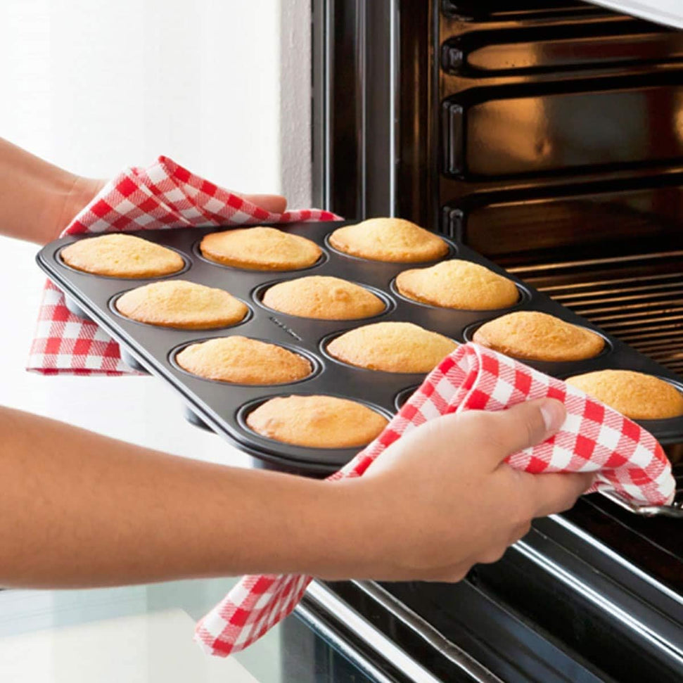 Zenker - 12 Cavity Nonstick Carbon Steel Shortcake Pan - Z7423