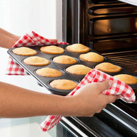 Zenker - 12 Cavity Nonstick Carbon Steel Shortcake Pan - Z7423