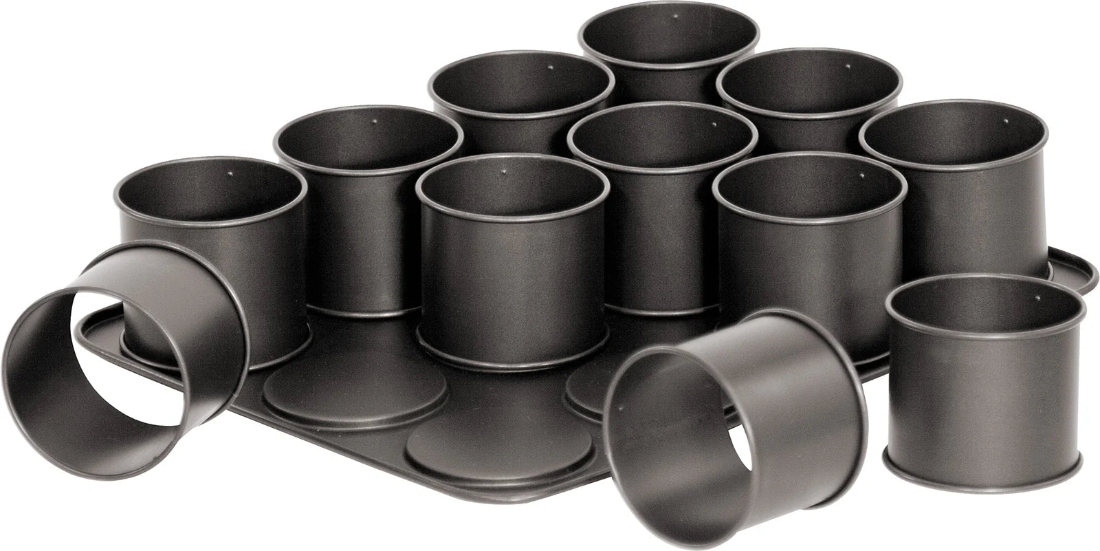 Zenker - 14.75" Nonstick Ring Mold Pan for Mini Desserts - Z7402