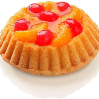 Zenker - 4" Metallic Black Nonstick Mini Tart Pans, Pack of 6 - Z6531