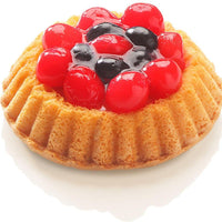 Zenker - 4" Metallic Black Nonstick Mini Tart Pans, Pack of 6 - Z6531