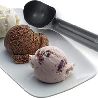 Zeroll - #20 Zerolon Black Hardcoat Anodized Liquid Filled Heat Conductive Handle Easy Release 24 Scoops per Gallon Ice Cream Scoop With Retail Hang Tag - 1520-ZT