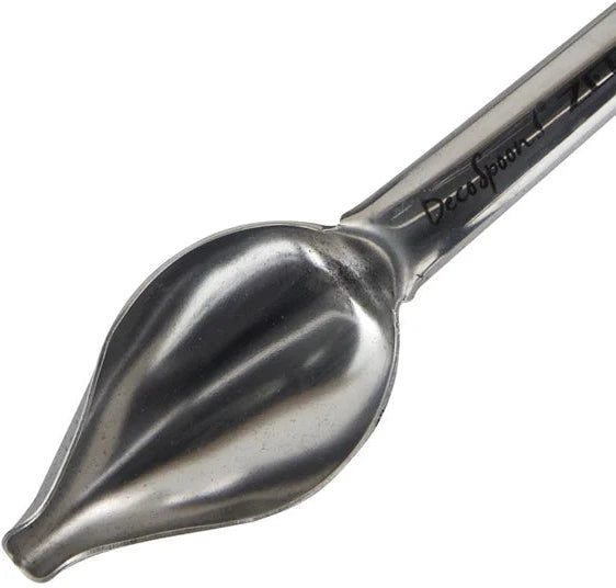 Zeroll - Deco Spoons, Pack of 2 with Stainless Steel Handle - 6100-DS-SS