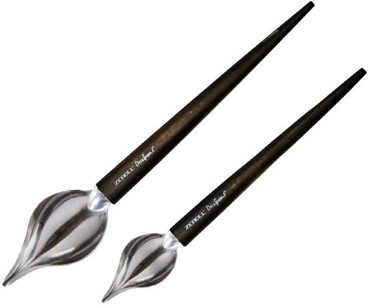 Zeroll - Deco Spoons With Beechwood Handle, Pack of 2 - 6100-DS