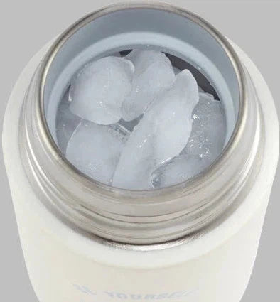 Zojirushi - 0.24 L Latte Beige Stainless Mug - SM-ZP24TZ