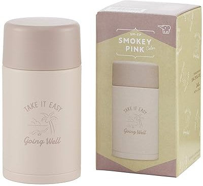 Zojirushi - 0.24 L Smokey Pink Stainless Mug - SM-ZP24PZ