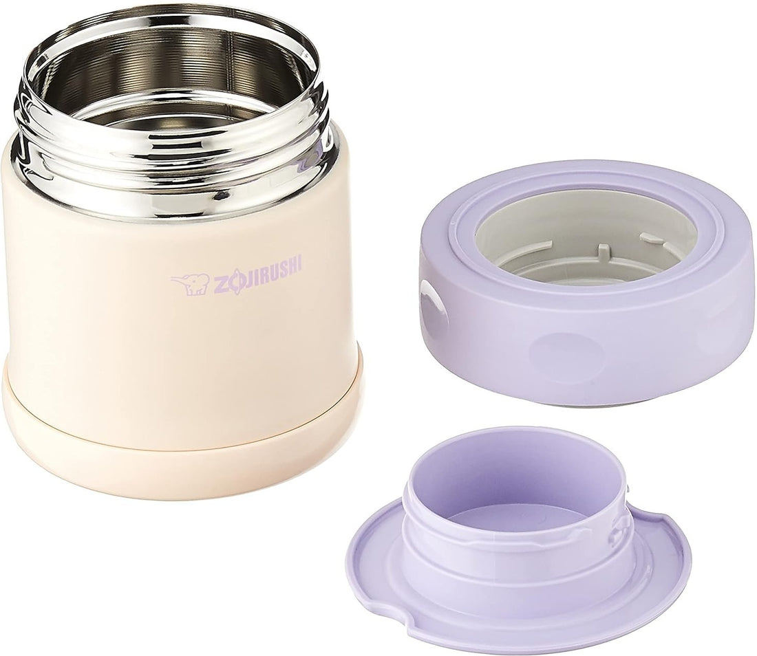 Zojirushi - 0.26 L Stainless Steel Pale Orange Food Jar - SW-EK26HDP