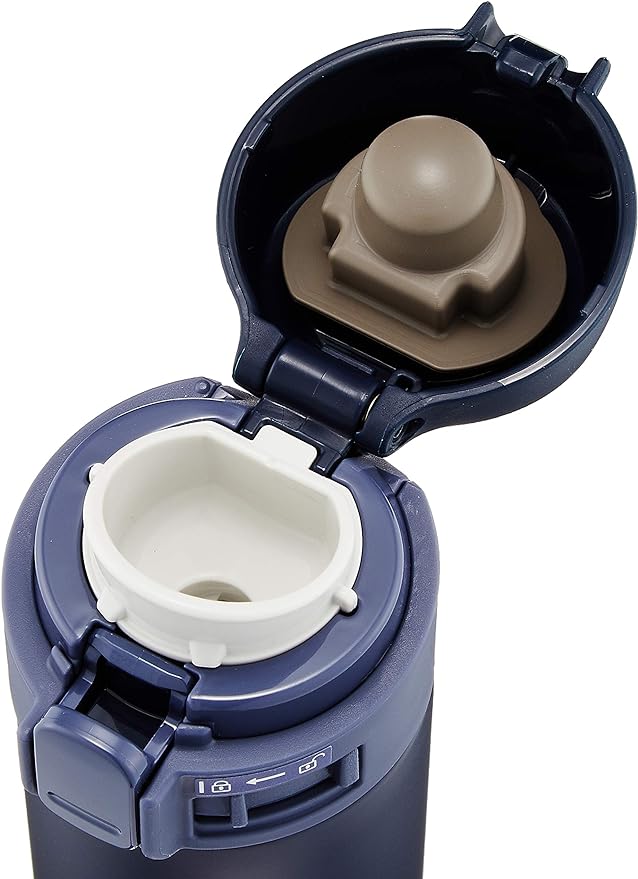 Zojirushi - 0.3 L Navy Stainless Mug - SM-PC30AD