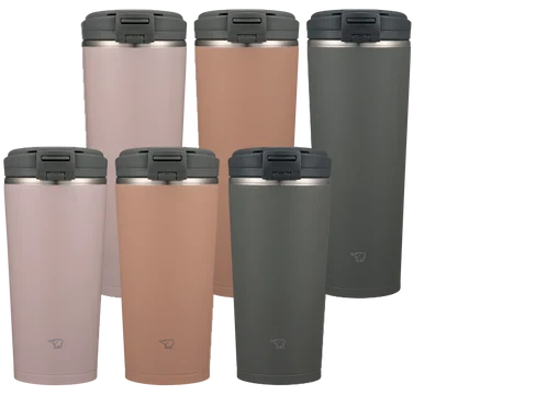 Zojirushi - 0.30 L Vintage Rose Stainless Carry Tumbler - SX-KA30PM