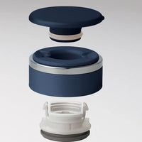 Zojirushi - 0.34 L Deep Blue Stainless Steel Mug with Tea Filter - SM-JTE34-AD