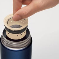 Zojirushi - 0.34 L Deep Blue Stainless Steel Mug with Tea Filter - SM-JTE34-AD