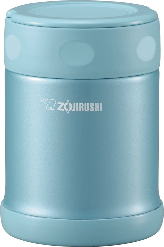 Zojirushi - 0.35 L Stainless Steel Aqua Blue Food Jar - SW-EAE35-AB