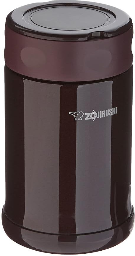 Zojirushi - 0.35 L Stainless Steel Brown Food Jar - SW-EAE35-TD
