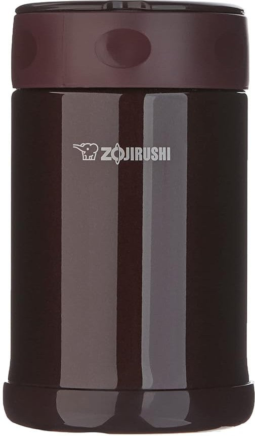 Zojirushi - 0.35 L Stainless Steel Brown Food Jar - SW-EAE35-TD