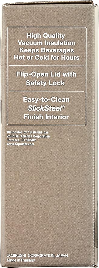 Zojirushi - 0.36 L Champagne Gold Stainless Mug - SM-KHE36NL