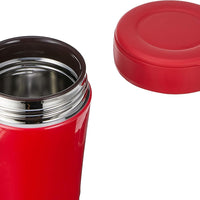 Zojirushi - 0.36 L Cherry Red Stainless Steel Vacuum Insulated Food Jar - SW-GCE36RA