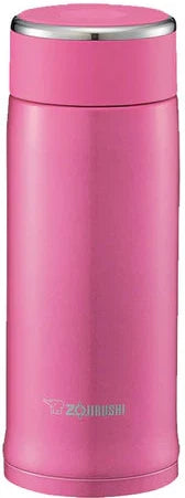 Zojirushi - 0.36 L Floral Pink Stainless Steel Mug - SM-LB36PM