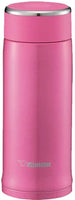 Zojirushi - 0.36 L Floral Pink Stainless Steel Mug - SM-LB36PM
