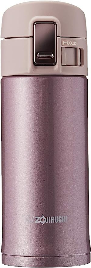 Zojirushi - 0.36 L Lavender Pink Stainless Mug - SM-KHE36PT