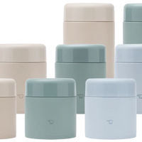 Zojirushi - 0.4 L Ice Gray Stainless Steel Food Jar - SW-KA40HL