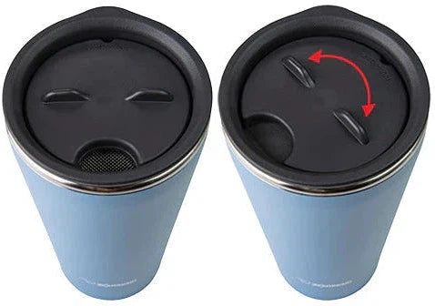 Zojirushi - 0.45 L Blue Gray Stainless Steel Vacuum Insulated Tumbler - SX-FSE45AJ