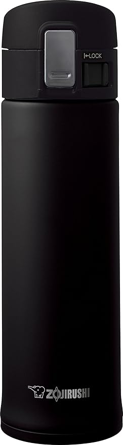 Zojirushi - 0.48 L Black Stainless Mug - SM-KHE48BA