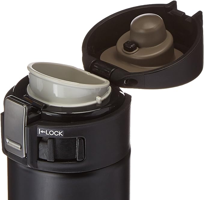 Zojirushi - 0.48 L Black Stainless Mug - SM-KHE48BA