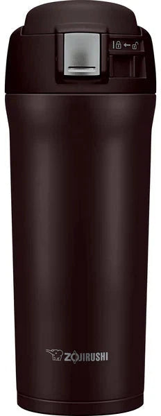 Zojirushi - 0.48 L Dark Cocoa Stainless Steel Travel Mug - SM-YAE48TD