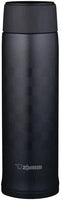 Zojirushi - 0.48 L Ichimatsu Black Stainless Steel Vacuum Insulated Mug - SM-NAE48SABZ