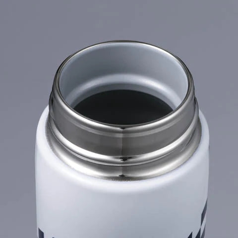 Zojirushi - 0.48 L Ichimatsu White Stainless Steel Vacuum Insulated Mug - SM-NAE48SAWZ