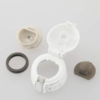 Zojirushi - 0.48 L Ichimatsu White Stainless Steel Vacuum Insulated Mug - SM-TAE48SAWZ