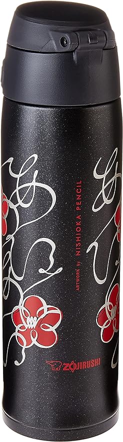 Zojirushi - 0.48 L Kana Black Stainless Steel Vacuum Insulated Mug - SM-TAE48SABJ