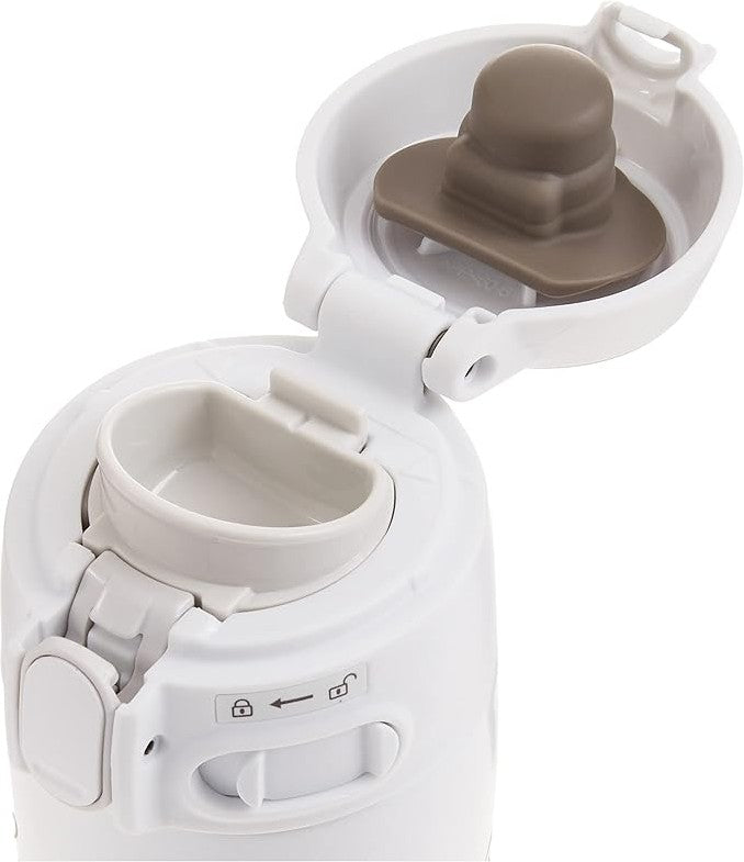 Zojirushi - 0.48 L Kana White Stainless Steel Vacuum Insulated Mug - SM-TAE48SAWJ