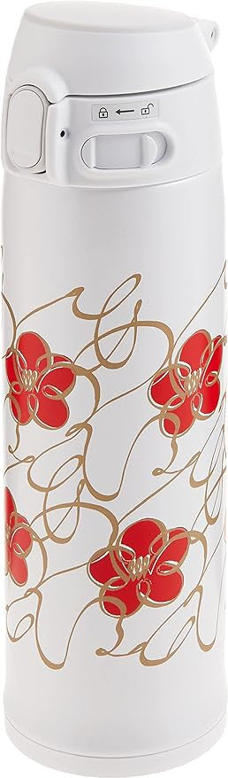 Zojirushi - 0.48 L Kana White Stainless Steel Vacuum Insulated Mug - SM-TAE48SAWJ