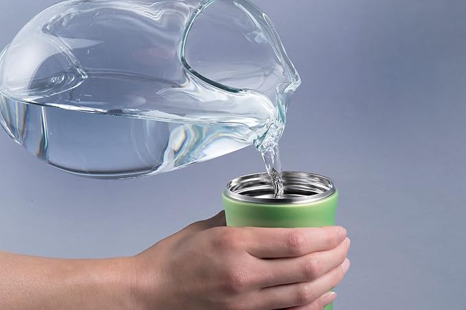 Zojirushi - 0.48 L Lime Green Stainless Steel Travel Mug - SM-YAE48GA