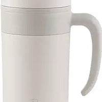 Zojirushi - 0.48 L Off White Stainless Tea Tumbler with Handle - SE-KAE48WZ