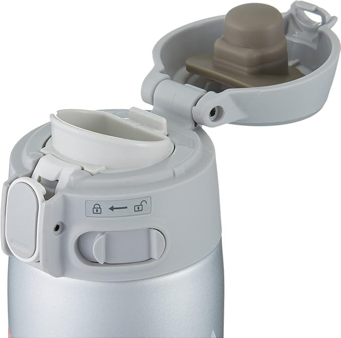 Zojirushi - 0.48 L Ume Silver Stainless Steel Vacuum Insulated Mug - SM-TAE48SASZ