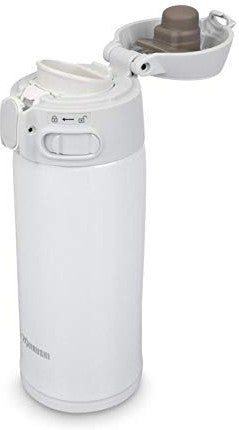Zojirushi - 0.48 L White Stainless Steel Vacuum Insulated Mug - SM-TA60WA