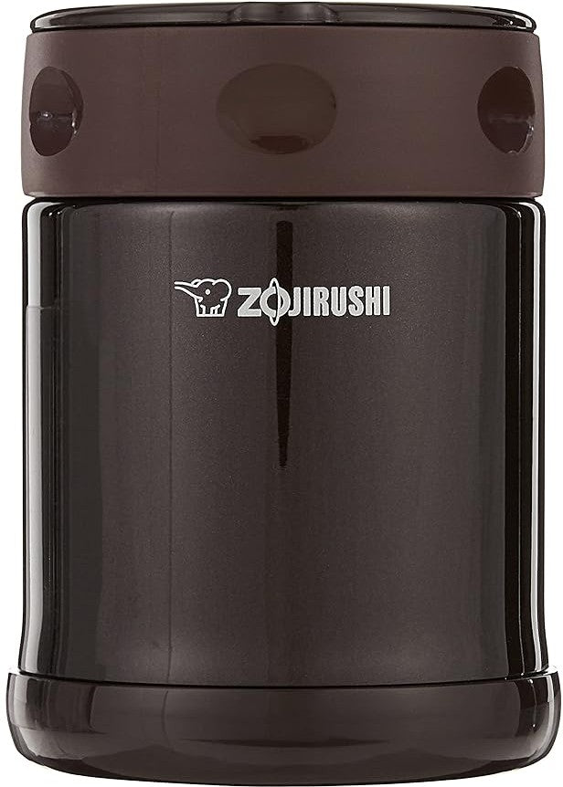 Zojirushi - 0.5 L Stainless Dark Brown Steel Food Jar - SW-EAE50-TD