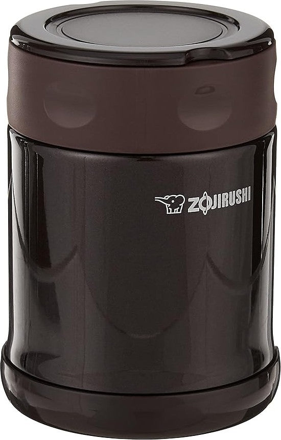 Zojirushi - 0.5 L Stainless Dark Brown Steel Food Jar - SW-EAE50-TD